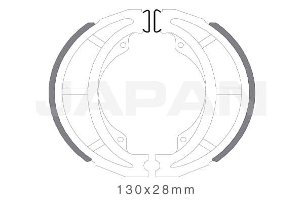 bandas de freno gg 1010112.' 'Industrias Japan