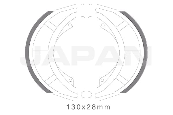 bandas de freno gg 1010132.' 'Industrias Japan