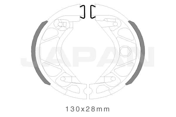 bandas de freno gg 1010136.' 'Industrias Japan