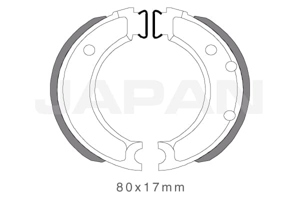 bandas de freno gg 101019.' 'Industrias Japan